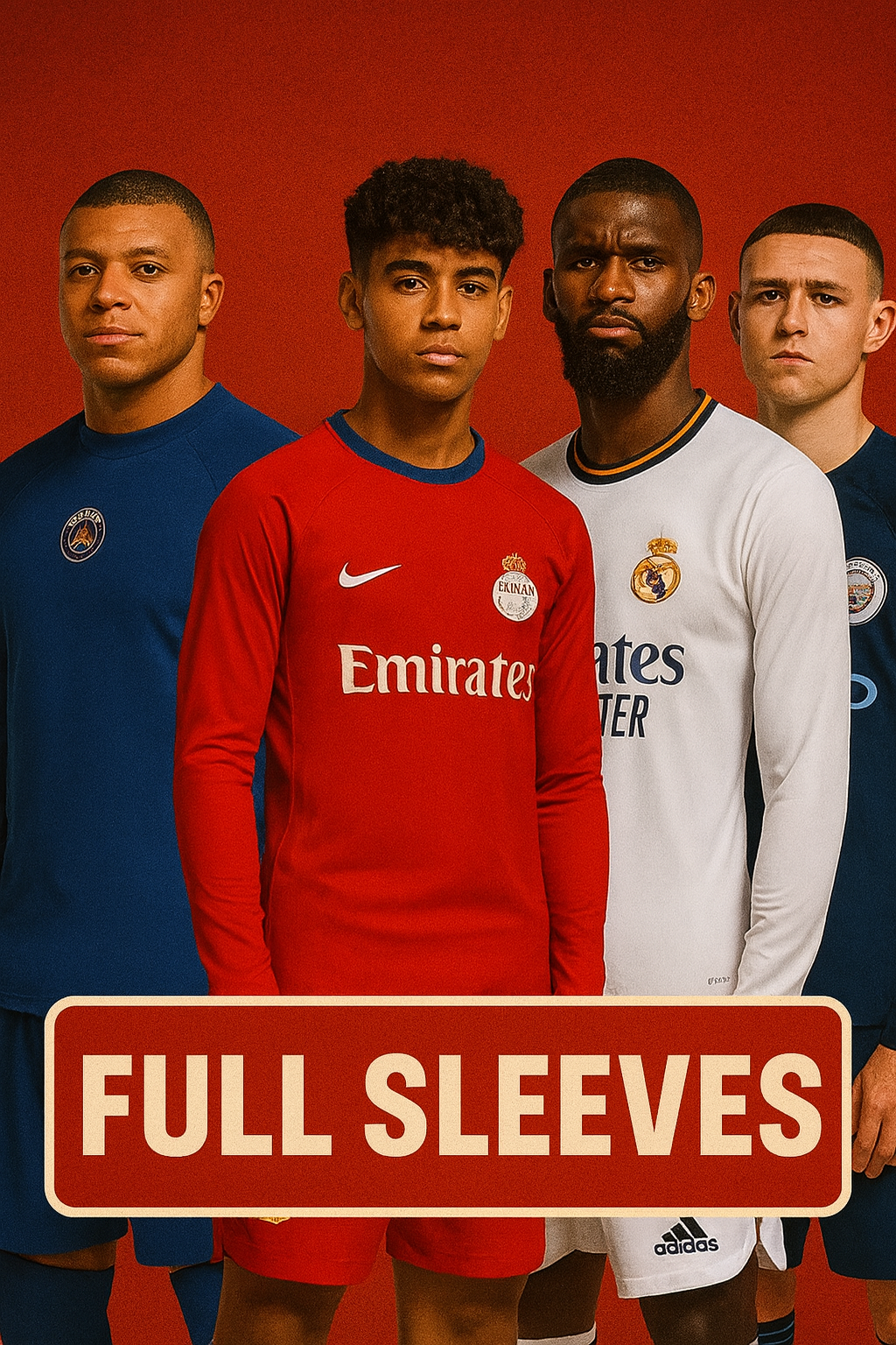 FULL & FIVE SLEEEVES