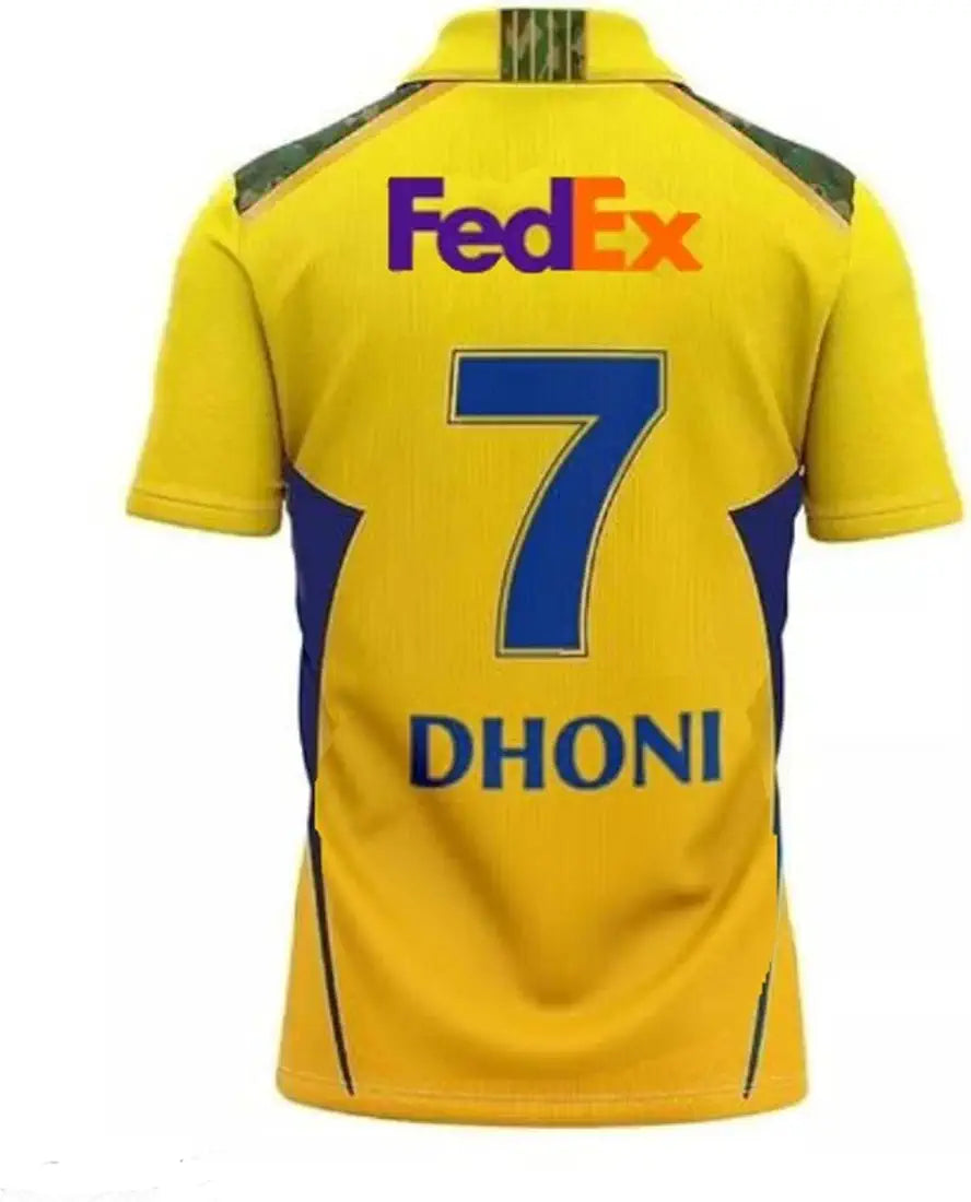 CSK IPL 24/25 Cricket Jersey - Sublimation Edition 💛🦁