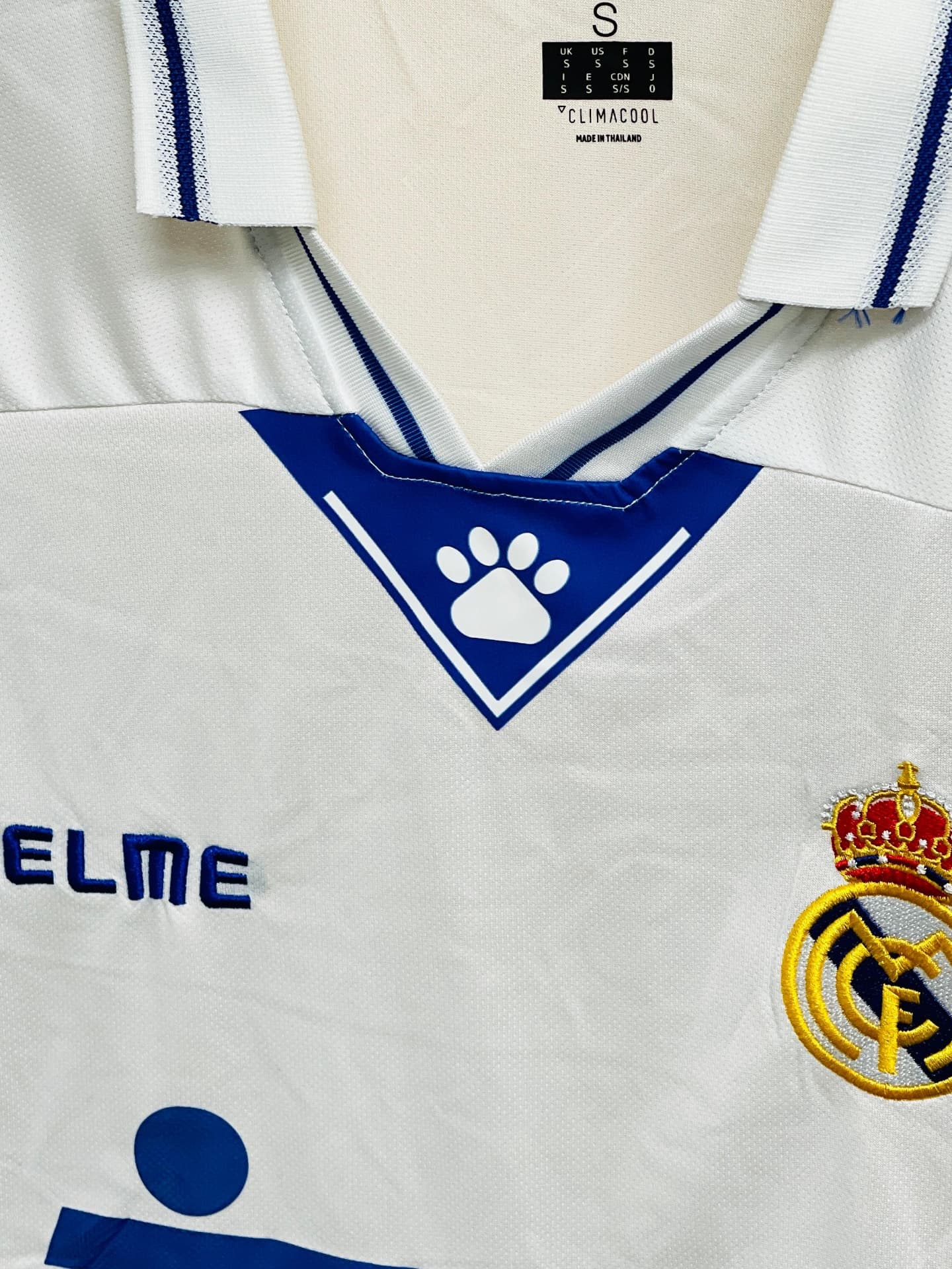 REAL MADRID 1996 HOME KIT - FULL SET