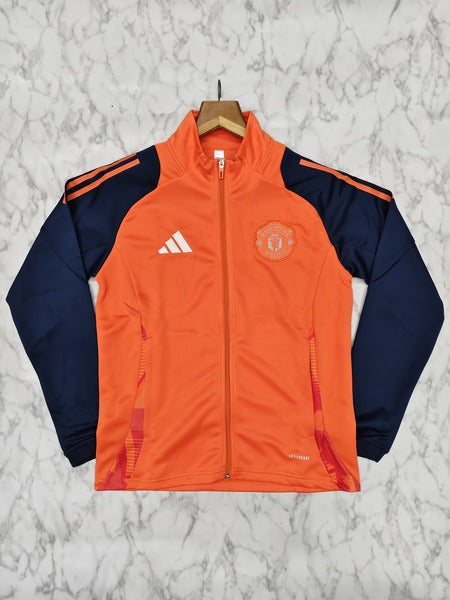 MANCHESTER UNITED ALL WEATHER  MEN'S JACKET 2024/25 ORANGE