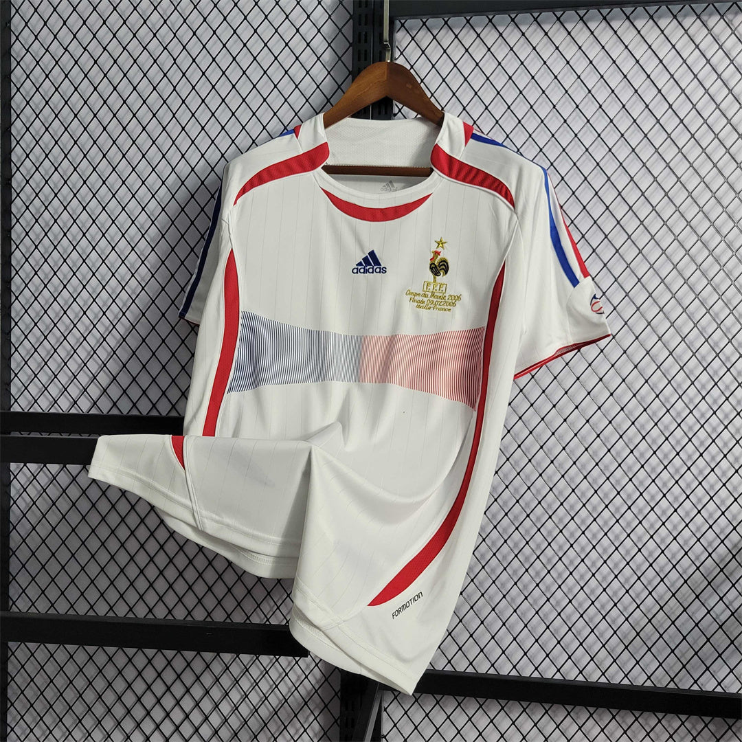FRANCE 2006 World CUP AWAY RETRO JERSEY- [ FULL SET ]