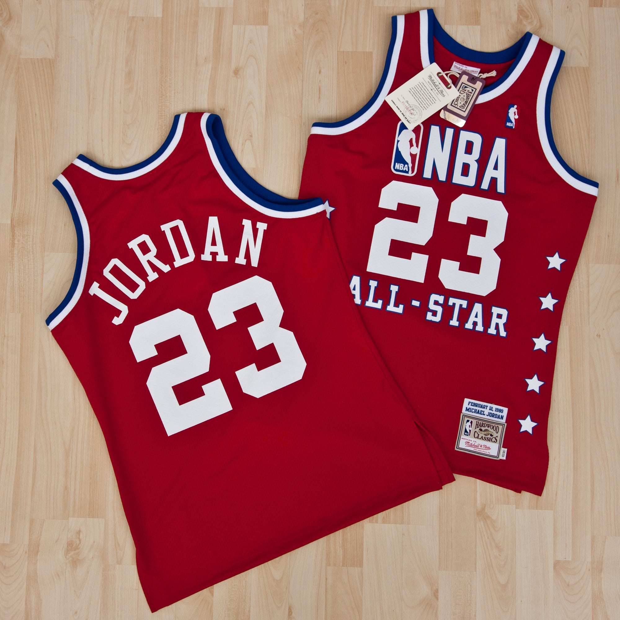 MICHAEL JORDAN 1989 NBA ALL-STAR GAME JERSEY