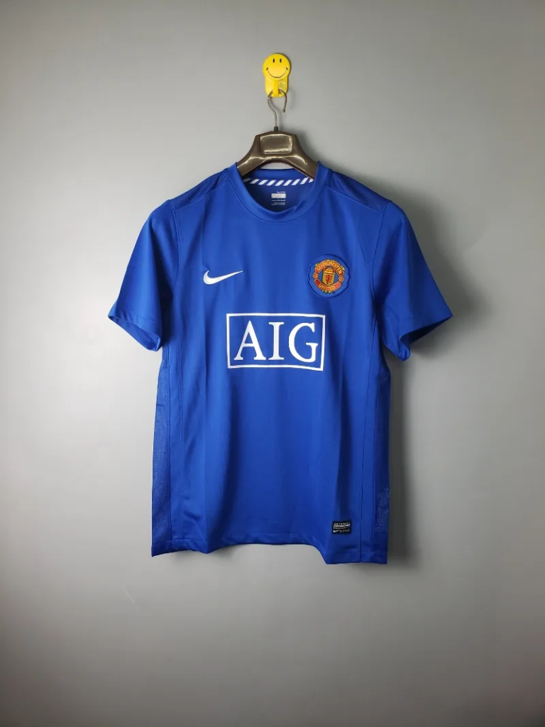 MANCHESTER UNITED 2008/09 THIRD/AWAY RETRO JERSEY- [ FULL SET ]