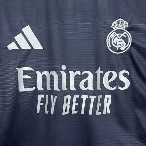 REAL MADRID 2025-26 AWAY LONG-SLEEVE FOOTBALL JERSEY - MASTER VERSION