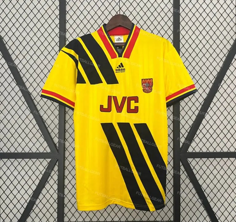ARSENAL 1993-94 AWAY FOOTBALL JERSEY- [ FULL SET ]