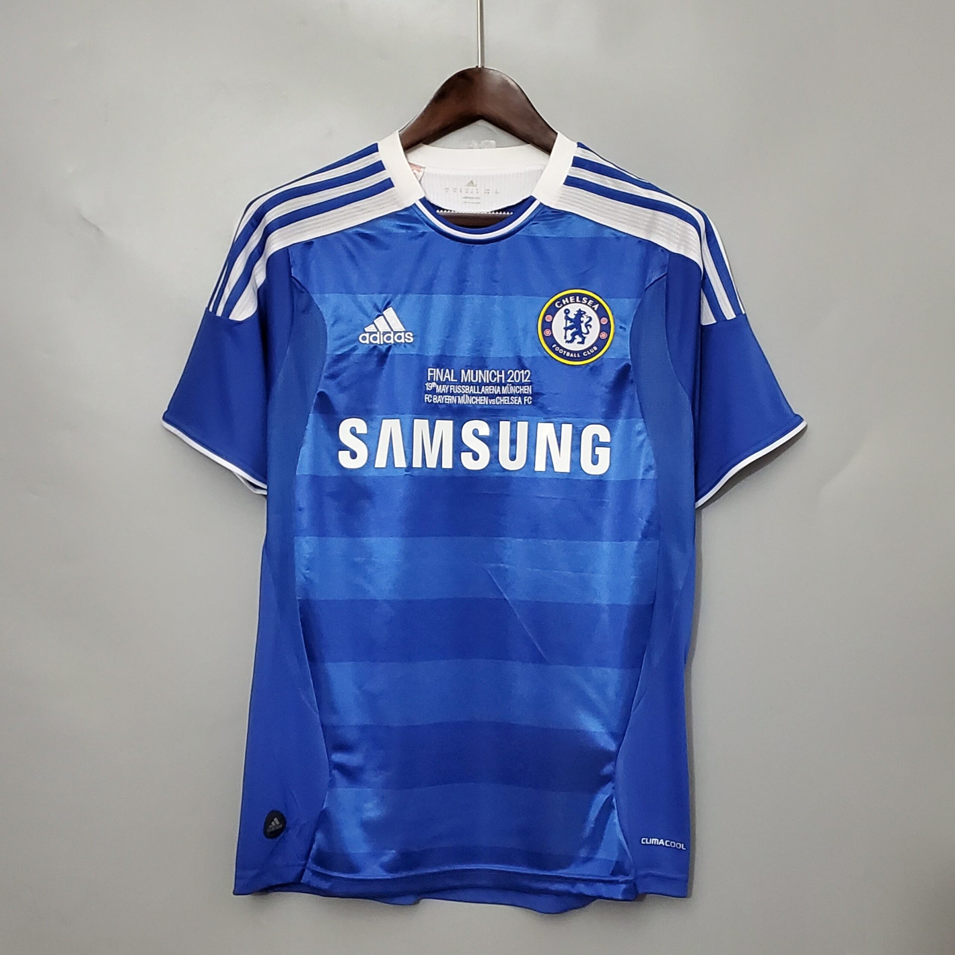 CHELSEA FC 2012 UEFA CHAMPIONS LEAGUE FINAL HOME JERSEY- [ FULL SET ]