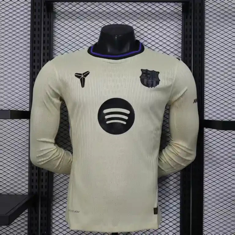FC BARCELONA 2025/26 AWAY LONG-SLEEVE SOCCER JERSEY - MASTER VERSION
