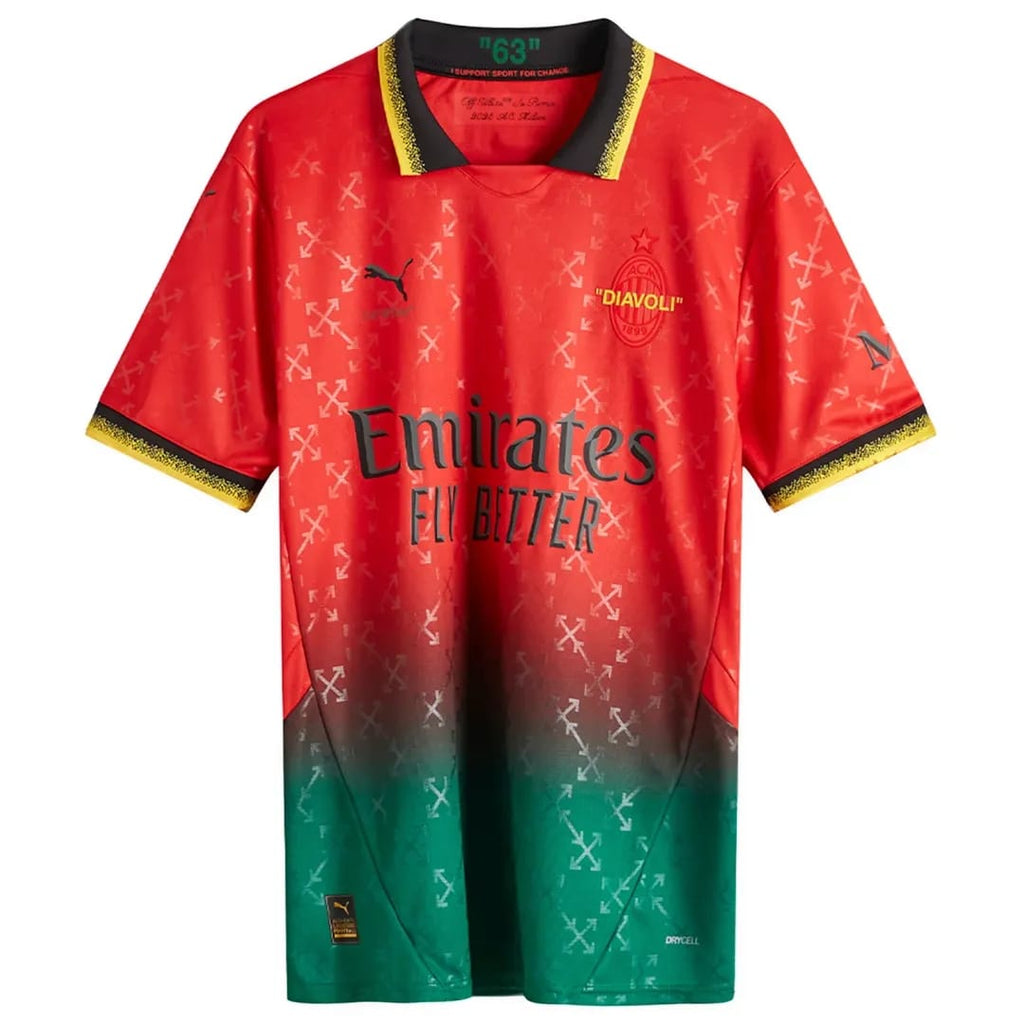 AC MILAN X OFF-WHITE KID'S JERSEY- [ FULL SET ]