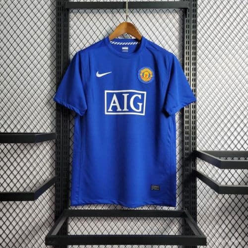 MANCHESTER UNITED 2008-09 THIRD KIT, KID'S JERSEY- [ FULL SET ]