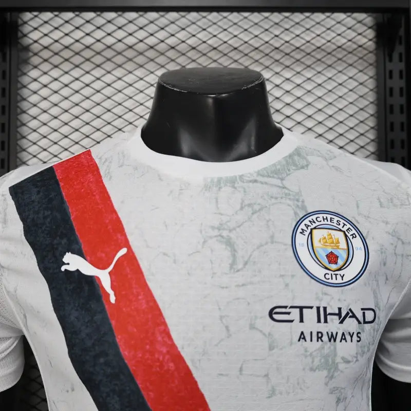 MANCHESTER CITY AWAY WHITE 25/26 JERSEY- PLAYER VERSION