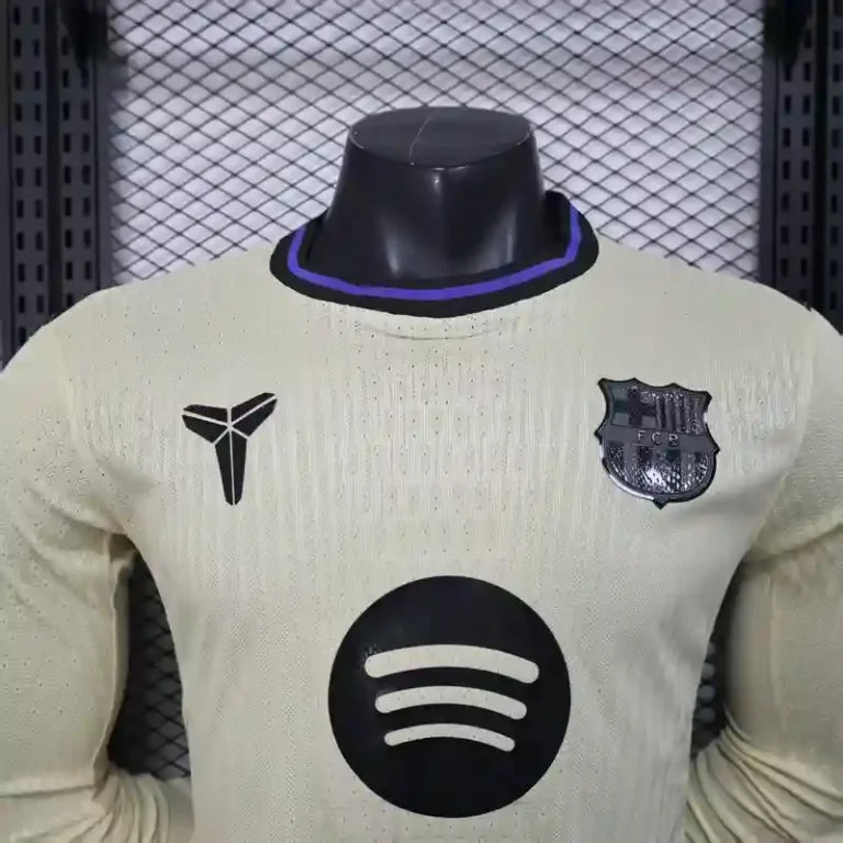 FC BARCELONA 2025/26 AWAY LONG-SLEEVE SOCCER JERSEY - MASTER VERSION